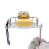 LEVERLOC Bar Soap Holder with 4 Hooks, Wall Mounted Soap