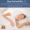 Rayon Derived from Bamboo Pillows Standard Size - [Adjustable] Shredded