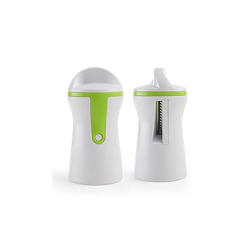 Vabiono Julienne Spiral Cutter Vegetable Spaghetti Cutter White/Green