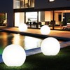 V-TAC RGB LED Ball Outdoor Lamp Garden Remote Control Yard