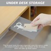 Periea Luna Under Desk Drawer Organizer, Self-Adhesive Storage Tray