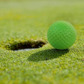 Aribrnten 20 Pcs Air Golf Practice Balls,Foam Ball,Golf Training Indoor and Outdoor, for Backyard Hitting Mat,White