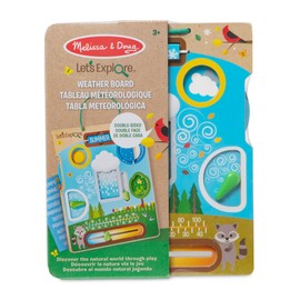 Melissa & Doug 30825 Juguete de Madera para Observación Climática en Exteriores