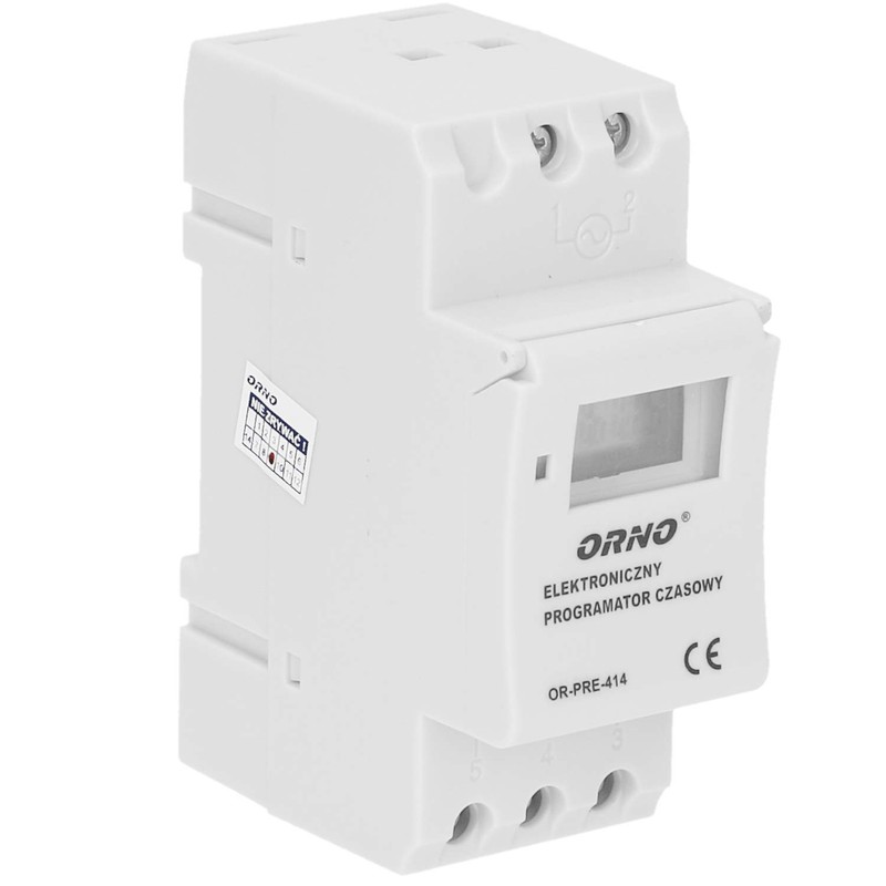 Module Din Rail with Timer LCD – Mobile/Motion Detection