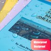 A4 Clear Plastic Folders,30 Pcs A4 Plastic Sleeves Wallets 6