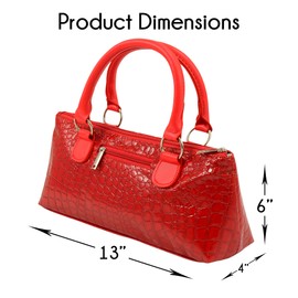 Primeware Wine Clutch Bag (Thermal Insulated) Trendy Women’s Carry Tote | Holds Red & White 750mL Bottles | Trendy Fashion | Incl. Portable Waiter-Style Corkscrew