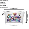Livel lhood Cruise Themed Makeup Bag Cute Small Organizer Zipper