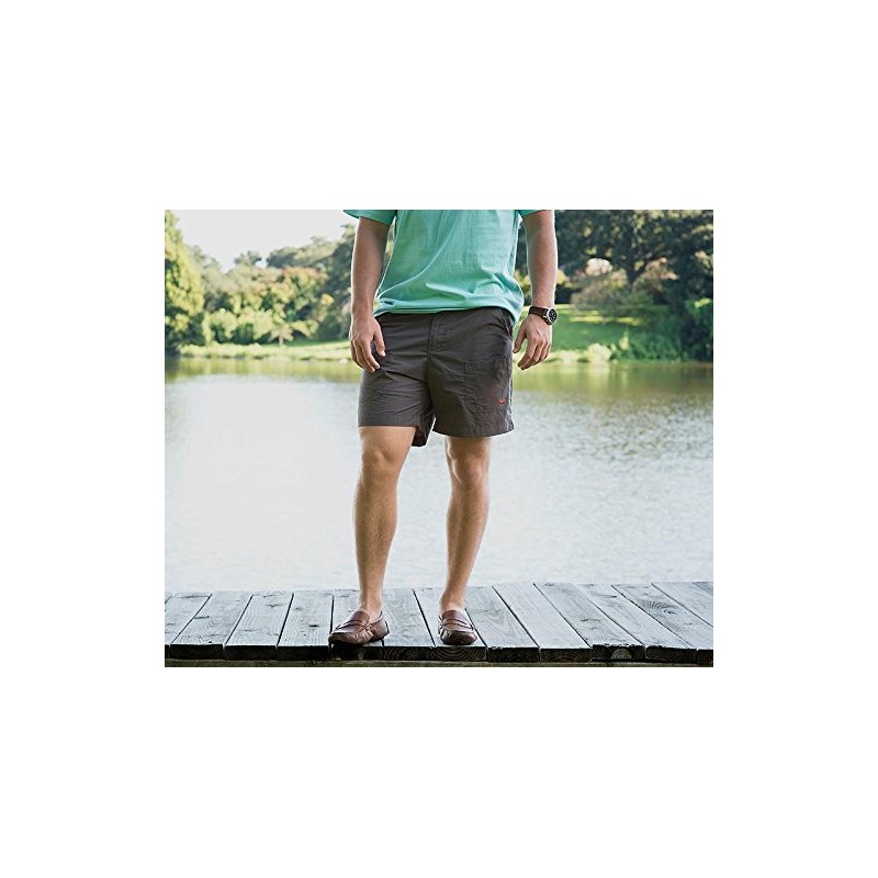 Tarpon Flats Fishing Short, Small, Burnt Taupe