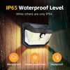 FAXBOX Solar Lights Outdoor Motion Sensor, 178 LED 300LM Waterproof