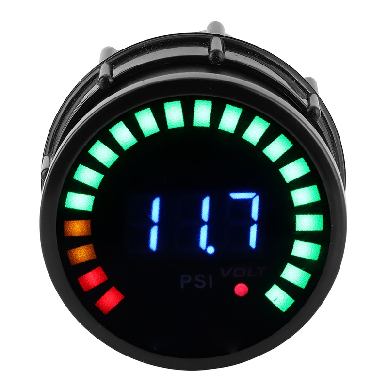 2in Digital Oil Pressure Gauge Meter 0‑120 PSI LED Display