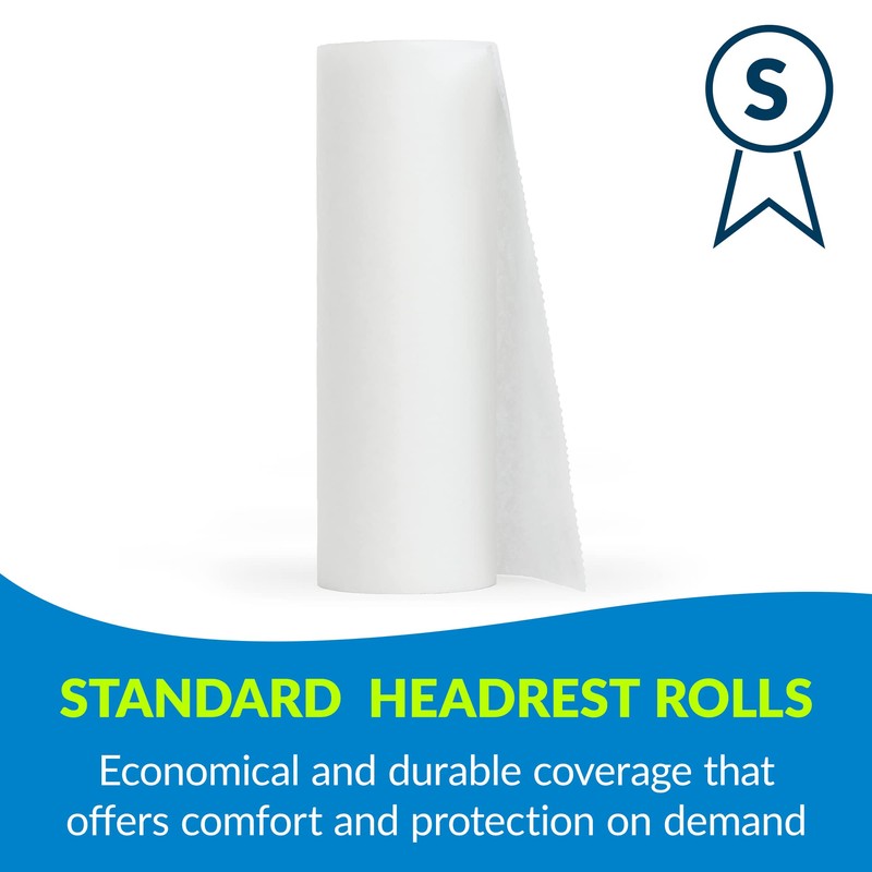 TIDI TIDI 612 Avalon Papers Chiro Headrest Roll, Fluid and