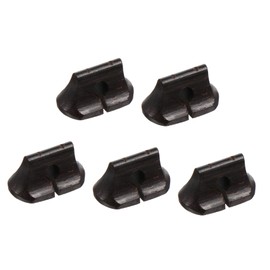 CORHAD 5pcs Ebony Erhu Bridge Codes Professional Erhu Accessories Durable Ebony Material Ergonomic Design for Easy Installation
