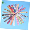 IWOWHERO 50Pcs Double Sided Nail Files Manicure Supply Long Strip