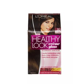 L'Oréal NEW L'Oreal Healthy Look Creme Gloss Hair Color 3G Darkest Golden Brown/Warm Esp