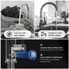 FORIOUS Touchless Kitchen Faucet with Soap Dispenser, Motion Sensor Activated