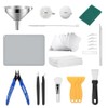 Kit Accesorios Impresora Resina Incluye Almohadilla Silicona Limpieza Embudo Acero