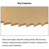 uxcell Circular Saw Blade, 63mm (2-1/2") Dia 0.8mm Thick 72