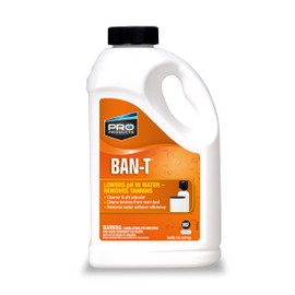 Ban-T Alkaline Water Neutralizer and Cleaner – Water Softener Tannin and Iron Removal Cleaner - Removes Hard Water Deposits, Lime Scale, Iron Staining – Restores Water Softener Efficiency