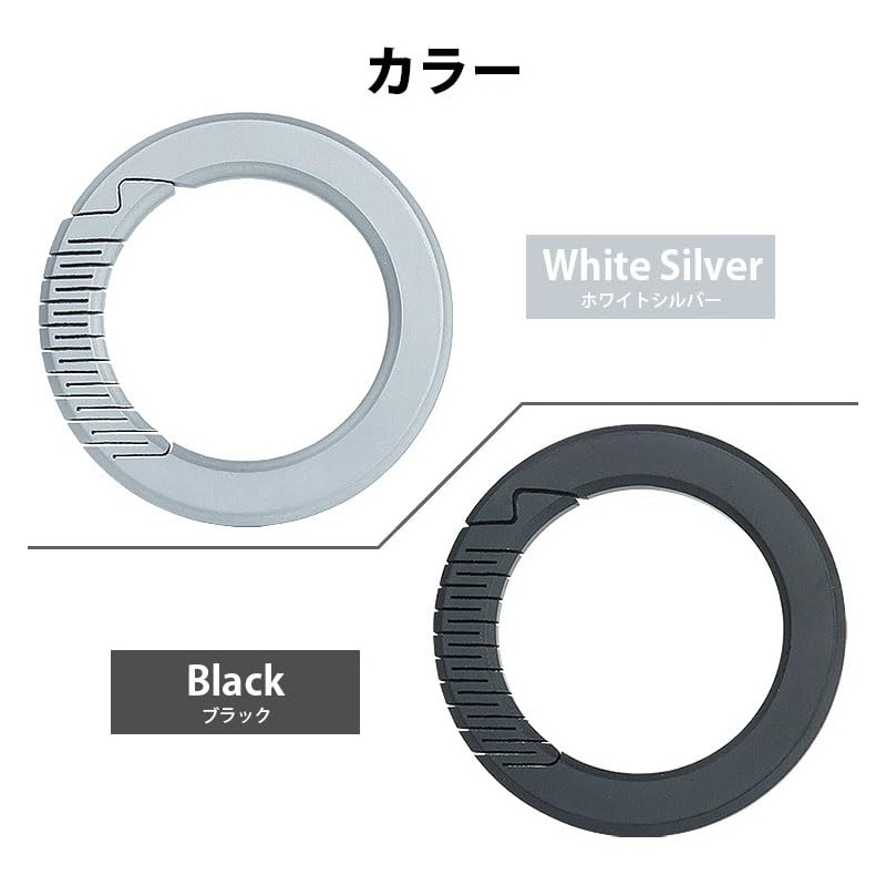 KOYOKOMA Ring Carabiner, Titanium Alloy Key Holder, Outer Diameter 1.3