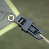 Myhiju 12 PCS Tarp Clips Heavy Duty Lock Grip,Adjustable Tent