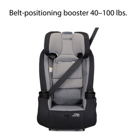 Safety 1st Convertible Car Seat, Convert from Rear to Forward Facing and Belt-Positioning Booster, Dunes Edge, From Birth to Age 10, TriMate