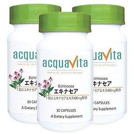 Aquavita Echinacea 30 Tablets (Aquabita Acquavita) [Set of 3]