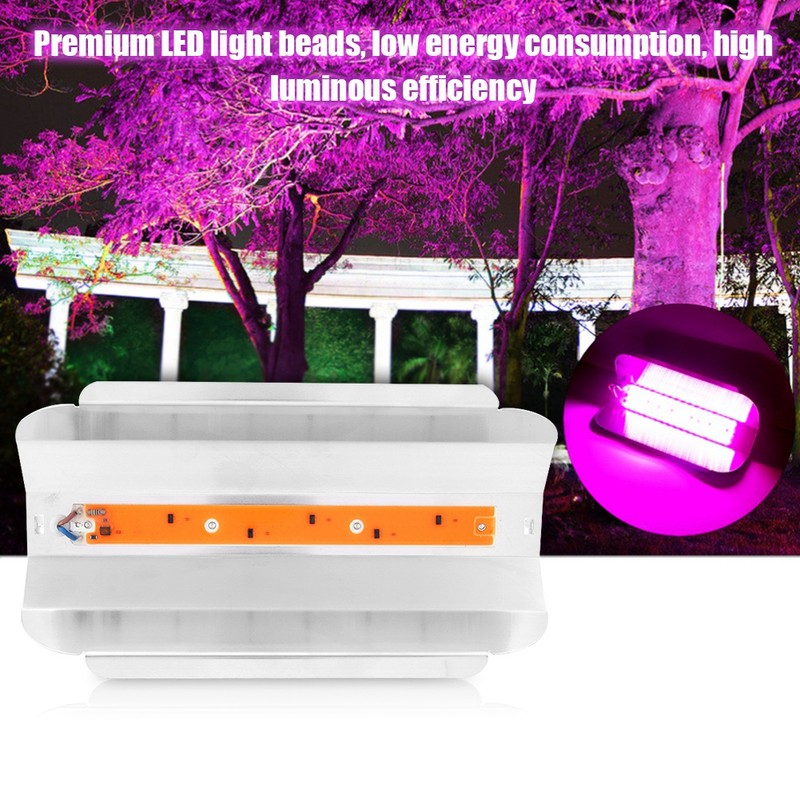 220V 50W Indoor Plants COB LED Growing Light Full Spectrum