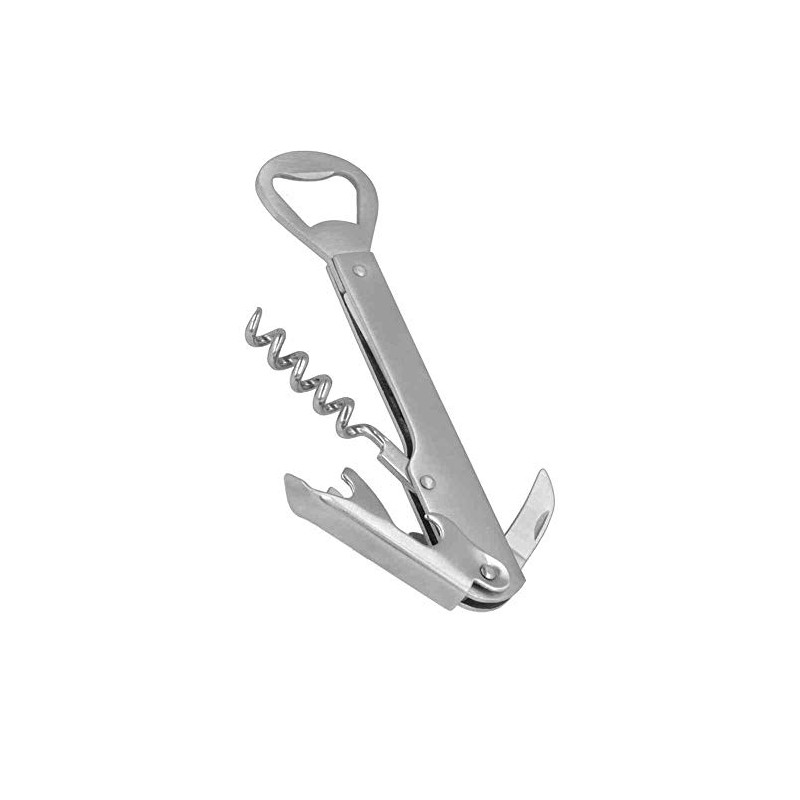 Metaltex Waiter’s Corkscrew, Silver, 1.2 x 6.8 x 22.7 cm