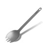 (Pure Titanium) Ultra Lightweight Portable Titanium Spoon & Fork Cutlery