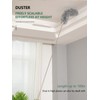 SetSail Dusters for Cleaning, 100-inch Extra-Long Duster with Extension Pole