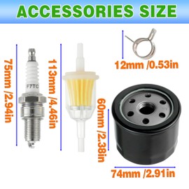 CDDCWZ MIU13038 Air Filter for BS 591334 594201 796031 for Jo-hn Deer-e D100 D105 D110 D130 D125 D140 LA135 LA145 L108 for Husqvarna YTA22V46 YTH22 V46 YTH24V48 HU800awd Lawn Tractor