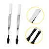 WOONEKY 2pcs Stamp Tweezers Ergonomic Design Multi-function Craft Tool for