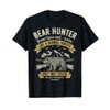 Bear Hunter T shirt Vintage Hunting Funny Hunters Definition T-Shirt
