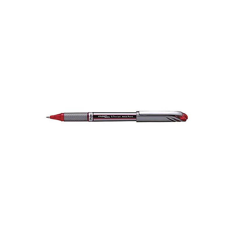 EnerGel NV Liquid Roller Ball Stick Gel Pen, Red Ink,