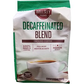Wellsley Farms Decaffeinated Medium-Roast Ground Coffee, 40 Ounces