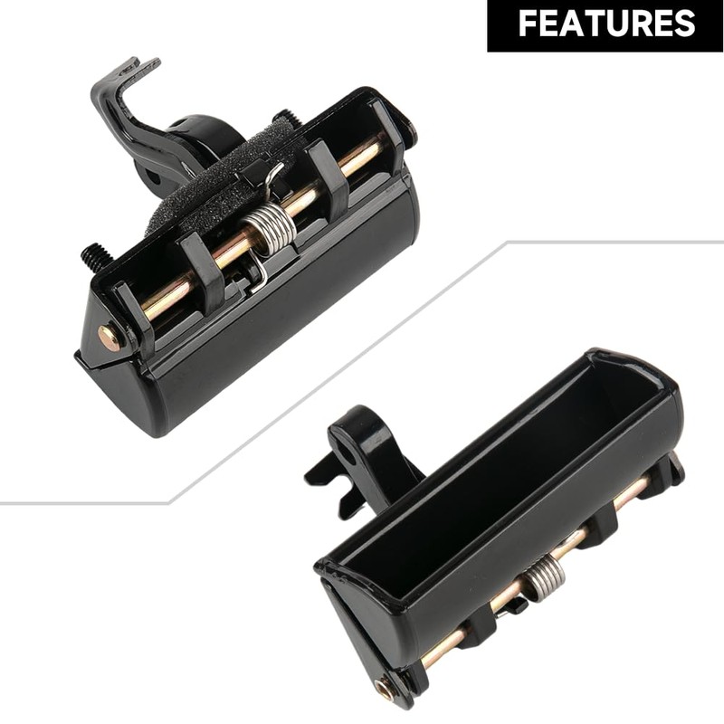 YOLLKY Tailgate Rear Trunk Hatch Lock Handle Assembly - Compatible