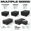 FORTEM Car Trunk Organizer, Collapsible Multi Compartment SUV Organizer, Foldable
