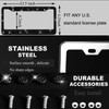 Bling License Plate Frames with High End Ribbon Gift Box,2