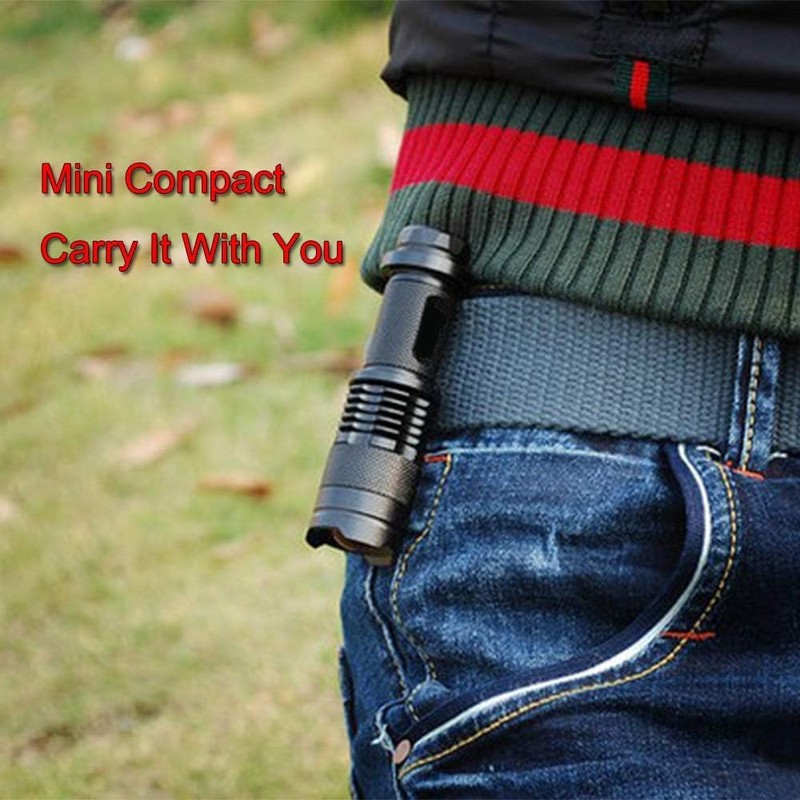 RaySoar 10 Pack Red Light Flashlight, 1 Mode Red LDE