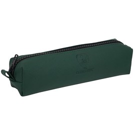 GERMANUS Aurel Pencil Case Leather - Made in EU (Green), Green, School bag set