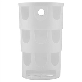 Plastic Bag Dispenser Holder Plastic Bag Dispenser Wall Mount Store Plastic Rubbish Bags, Shopping Bags, Dirty Bags Tidy and Keep them Ready for Reuse (White)