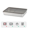 304 Stainless Steel Food Container with Sealed Lid Leak Proof