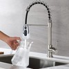 HERCHR Kitchen Faucet Head Replacement, Kitchen Sink Faucet with Sprayer,