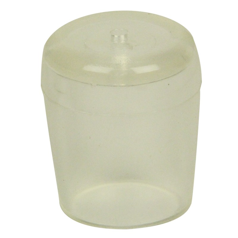 Tsuchino Clear Leg Cap for Pipes, 0.8 inches (21 mm),