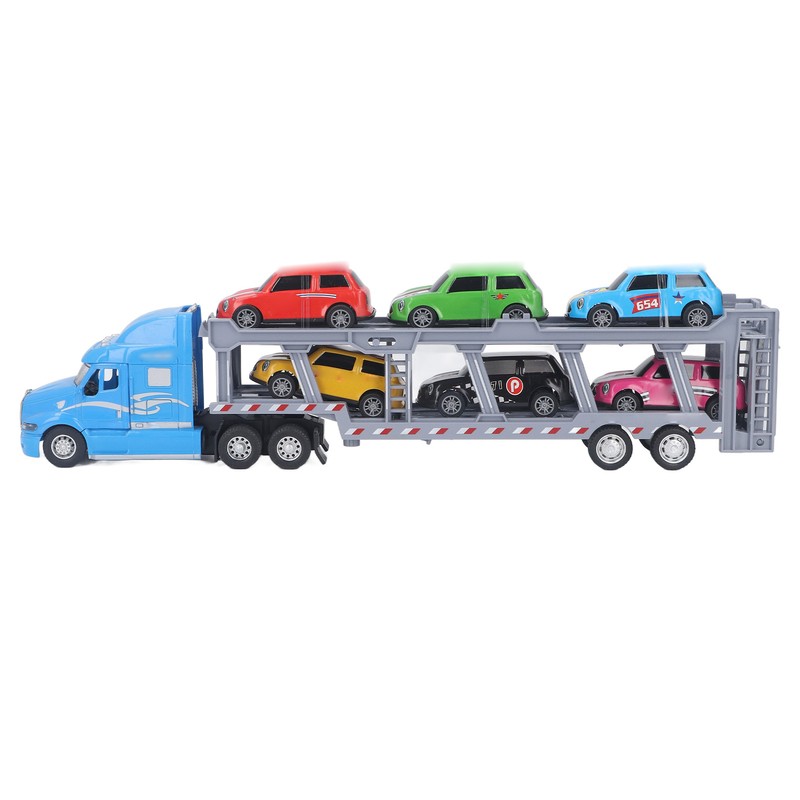 Transport Truck Toy 1/48 Scale Simulation Pull Back Collectible Cars