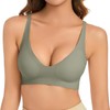 Ronronner Women's Bra, Comfort Bra, Removable Padded Bra, Seamless Full