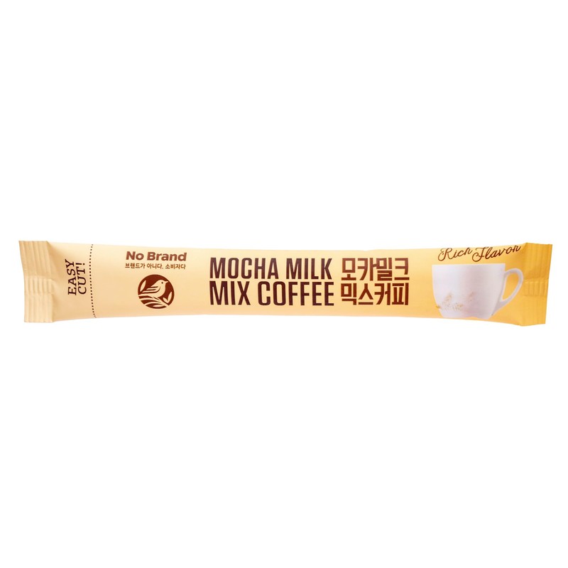 No-Brand Korean Instant Coffee Packets Mocha Milk- 30 Single Serve