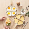 Egg Frying Pan Nonstick Heart Shaped 4 Cup Uniform Heating
