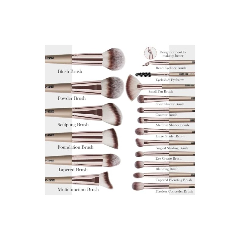 MAANGE Brochas de maquillaje