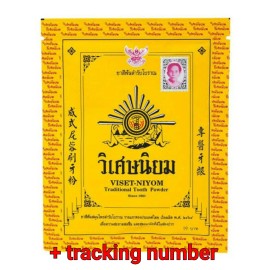 Viset Niyom Thai Herb Toothpaste Powder Since 1921 Body Scrub Face Care 40g